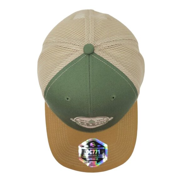 Robbins Oil Company Embroidered Logo Mesh Snapback Cap Trucker Style Baseball - Picture 6 of 13